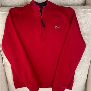 Vineyard Vine Boys size Small(8-10) 1/4 qtr zip